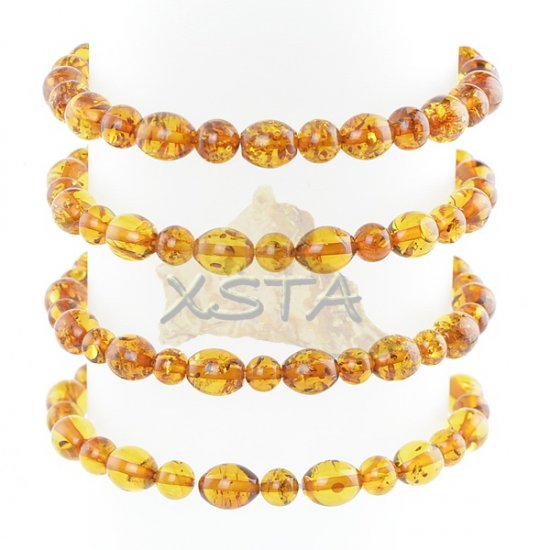 Cognac wholesale amber bracelet